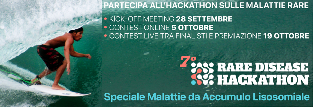 Rare Disease Hackathon (VII edizione) - Speciale malattie da accumolo lisosomiale