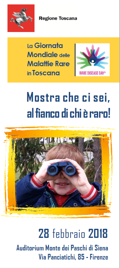 Firenze, 28 febbraio 2018 - Giornata Mondiale delle Malattie Rare in Toscana